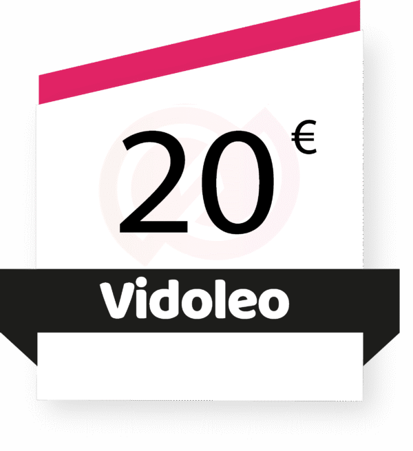 Coupon VIDOLEO 20€
